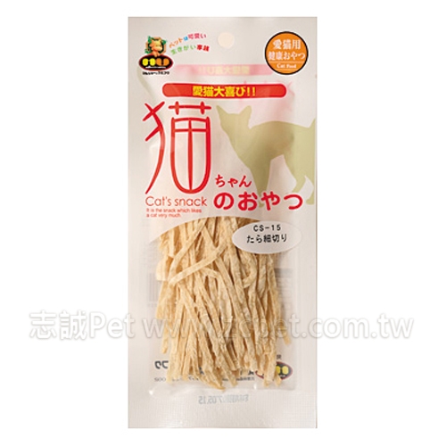 日本MU貓 - 鱈魚切絲 ( 18g )