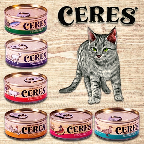 CERES 克瑞斯 - 貓用/無榖/天然主食罐 ( 90g )