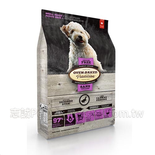 烘焙客 - 全犬/無穀鸚嘴豆鴨/小顆粒 ( 5磅 )