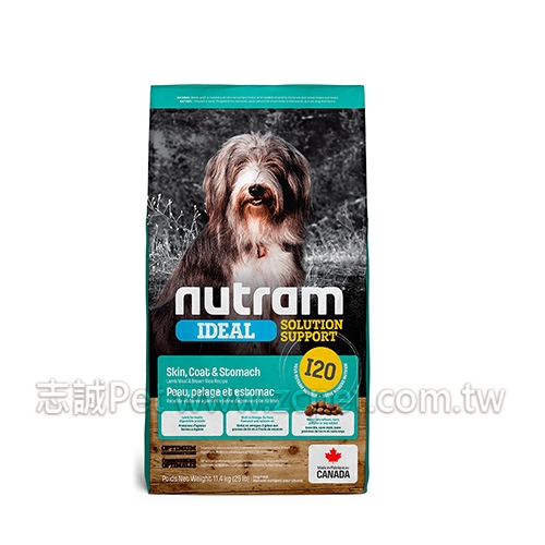 nutram 紐頓 - I20/專業理想系列/三效強化犬/羊肉+糙米 ( 2kg )