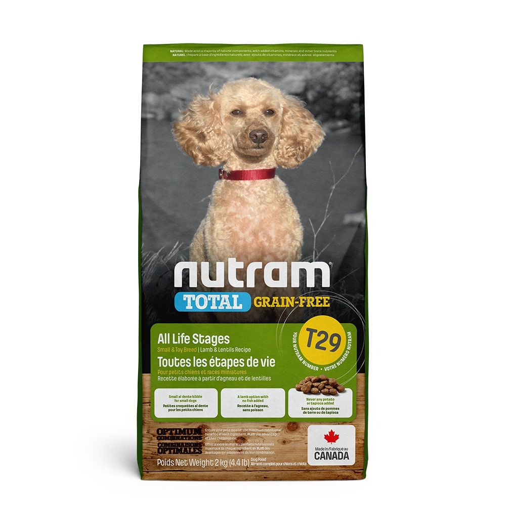 Nutram 紐頓 - T29/無榖羊肉/挑嘴小顆粒 ( 2kg )
