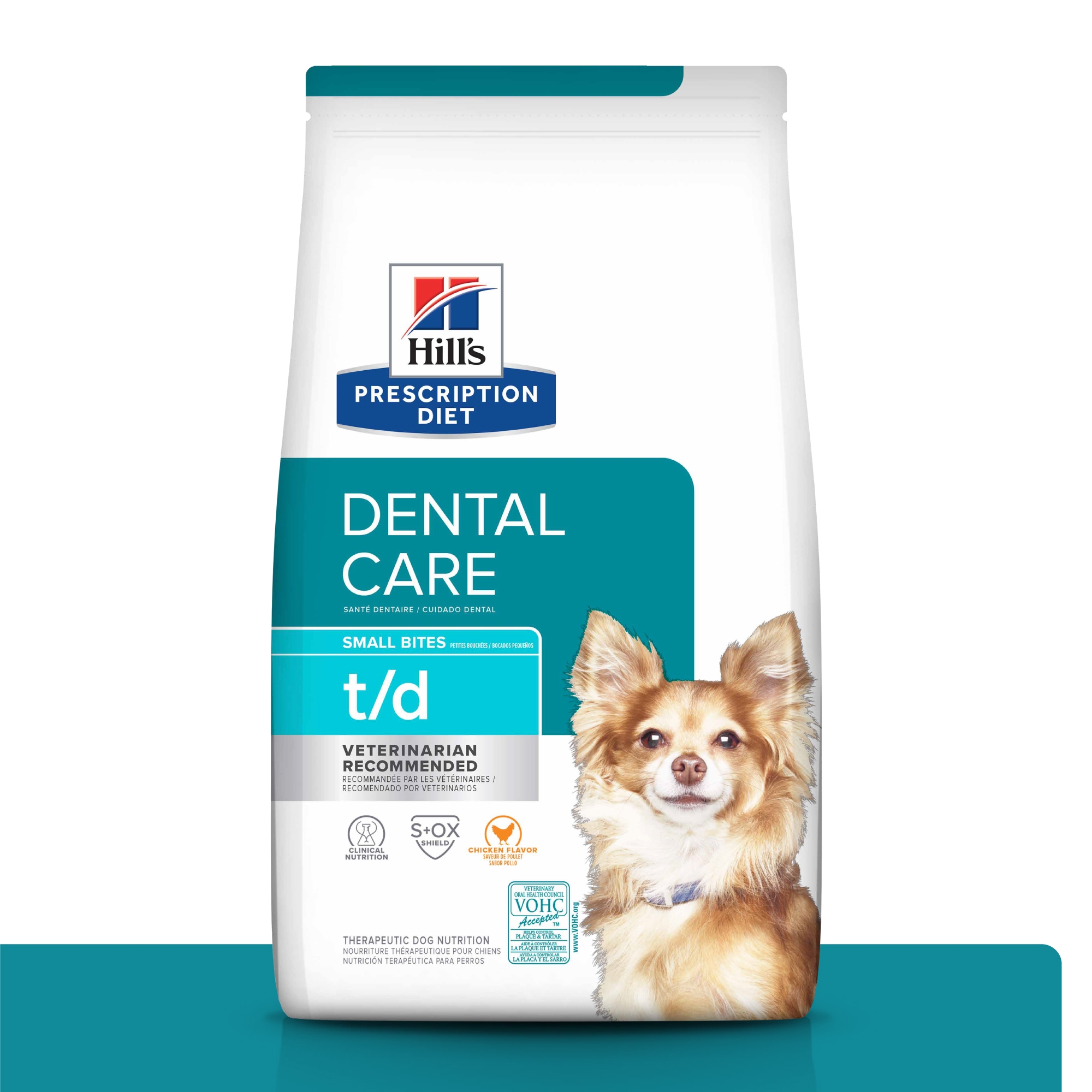 希爾思 - t/d 犬用/處方飼料/小顆粒 ( 5磅 )