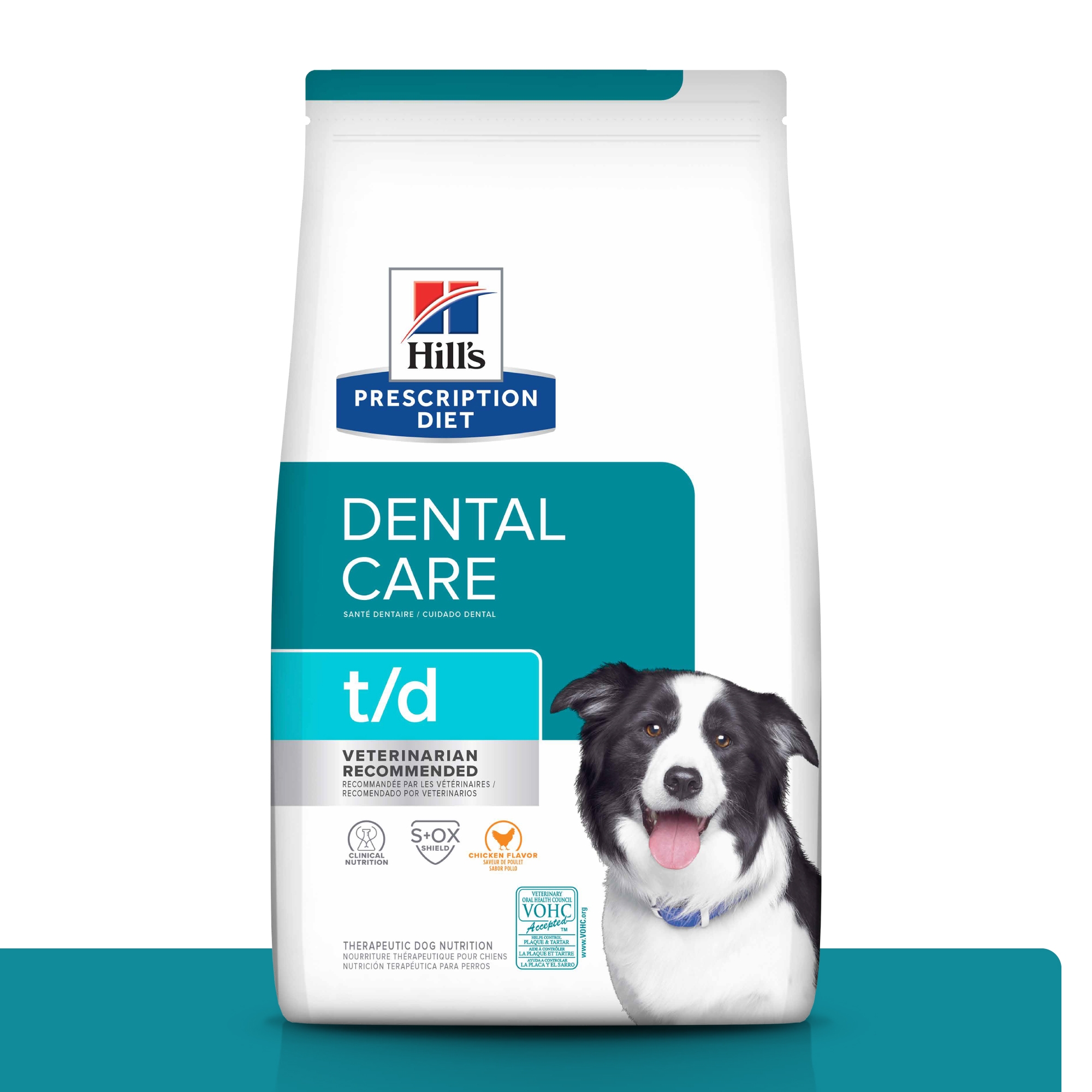 希爾思 - t/d 犬用/處方飼料/原顆粒 ( 5磅 )