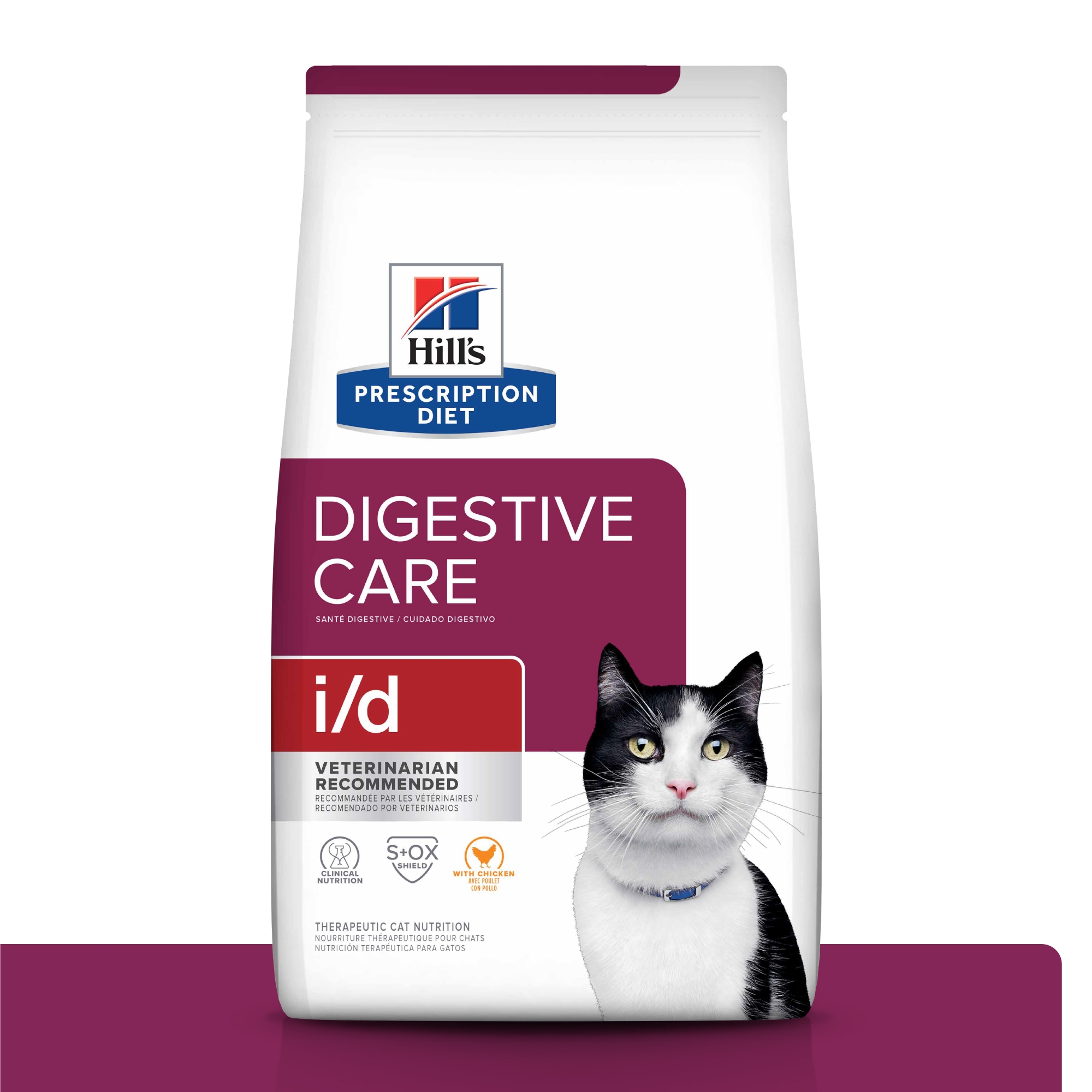 希爾思 - i/d 貓用/處方飼料 ( 4磅 )