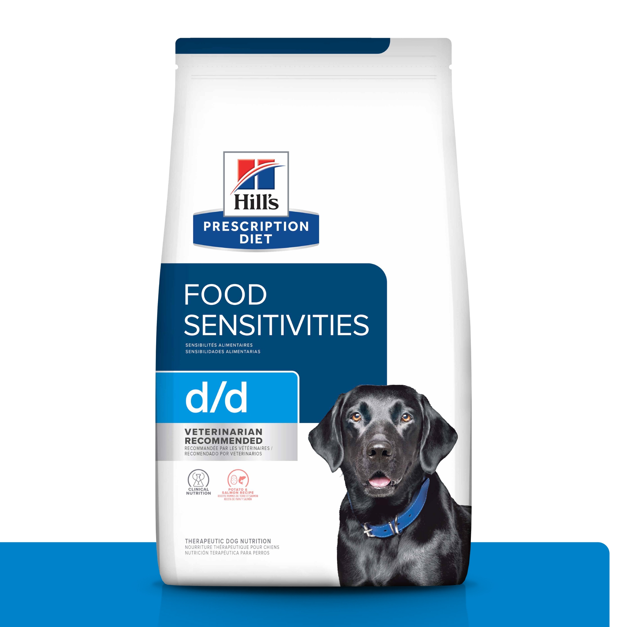 希爾思  - d/d 犬用/處方飼料/馬鈴薯+鮭魚 ( 8磅 )