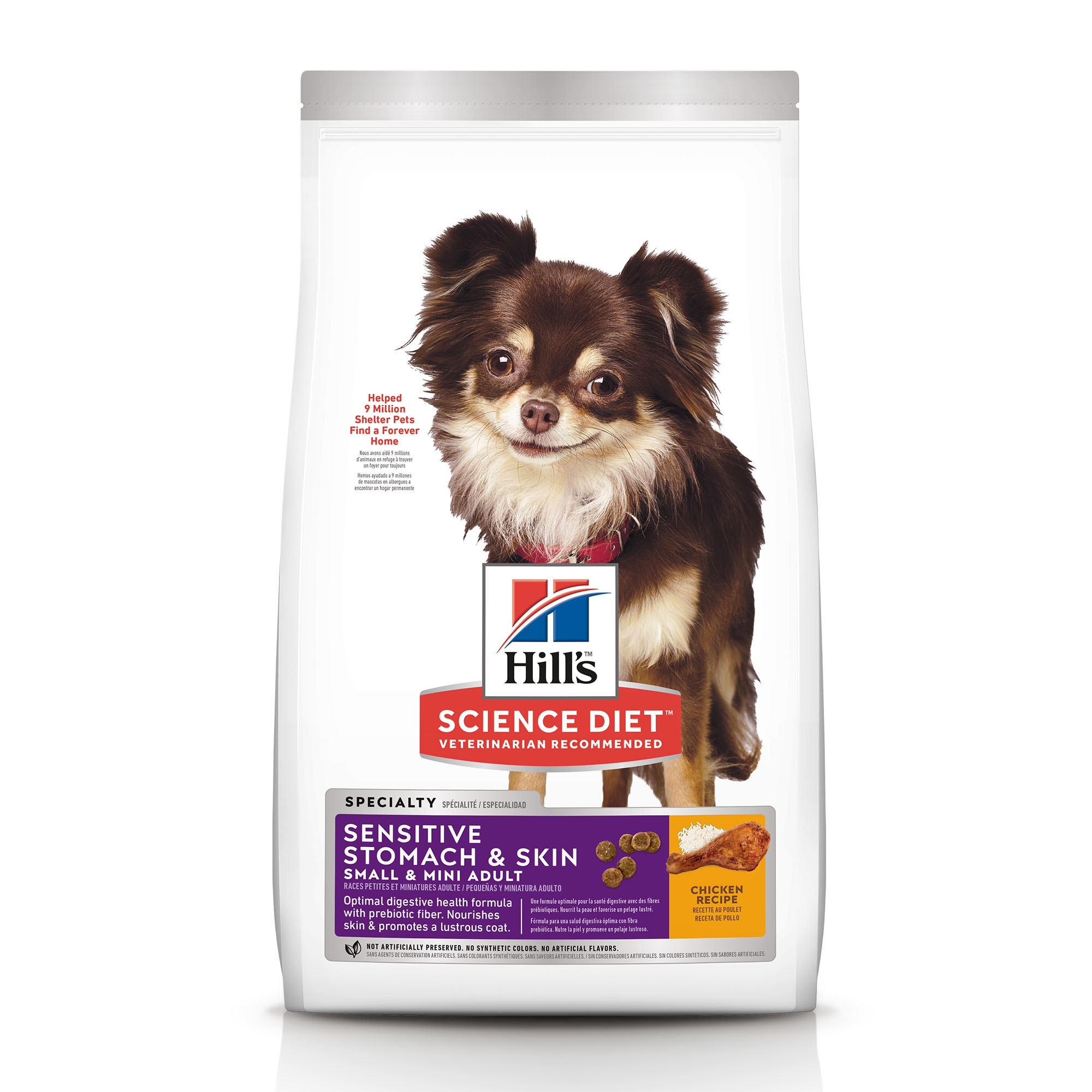 希爾思 - 成犬/雞肉配方/胃腸與皮膚/小顆粒 ( 1.81kg )