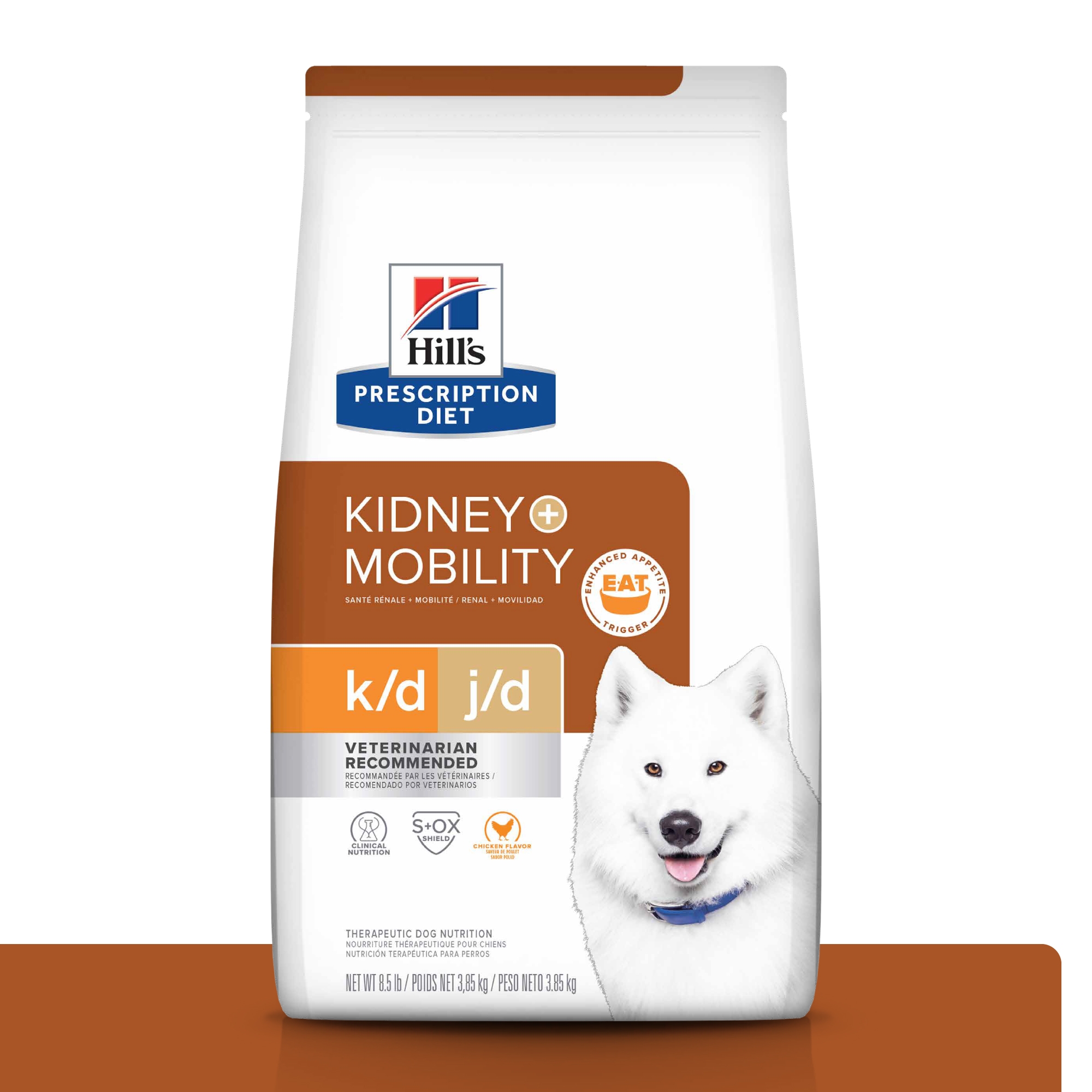 停產-希爾思  - k/d+j/d 犬用/處方飼料 ( 8.5磅 )