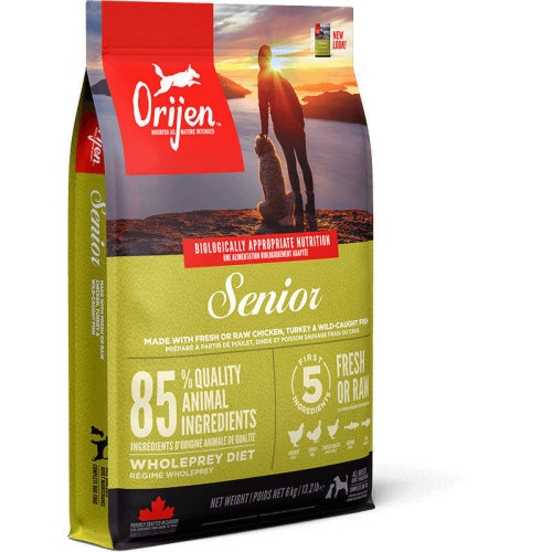 orijen 極緻饗宴/歐睿健 - 鮮雞高齡犬無榖配方/野牧鮮雞+新鮮蔬果 ( 11.4kg )