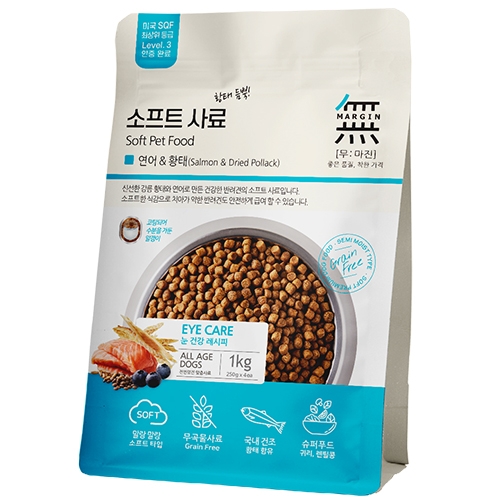 無IN - 頂級無穀軟飼料/鮭魚+鱈魚 1kg(250gx4)