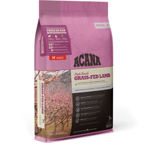 愛肯拿 - 單一蛋白/無穀/美膚羊肉+蘋果/全齡犬飼料 ( 6kg )