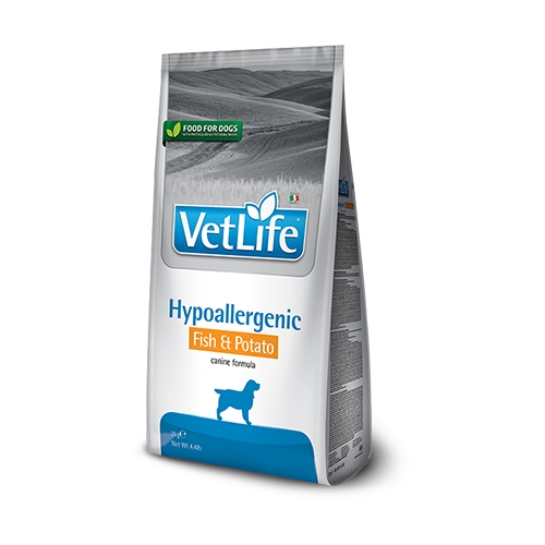Vet Life 法米納 - 犬用/處方飼料/魚肉+地瓜/VDHF-14 ( 2kg )