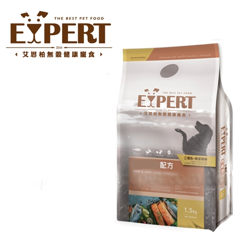 艾思柏 - 無穀犬食/三種魚+鱉蛋精華 ( 6kg )