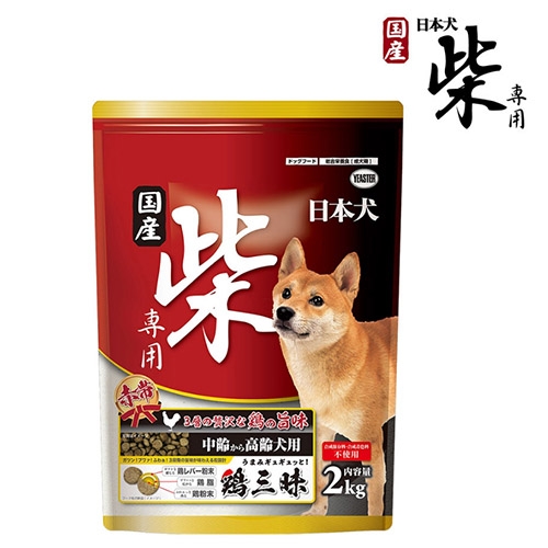 日本犬  - 柴犬飼料/赤帶/中.高齡犬 ( 2kg )