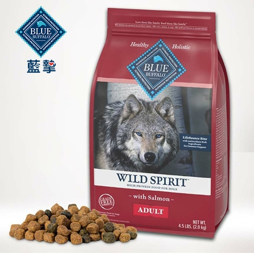Blue Buffalo 藍摯 - 成犬飼料/鮭魚無穀配方 ( 4.5磅 )