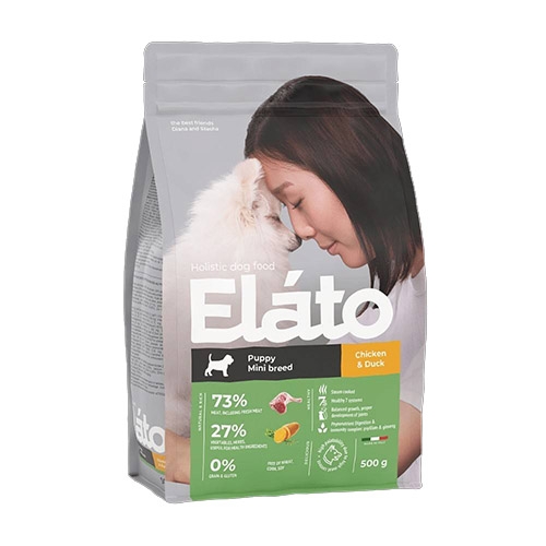 Elato 杜莎 - 天然無穀寵糧/幼犬飼料/鮮雞佐鴨/小顆粒 ( 2kg )
