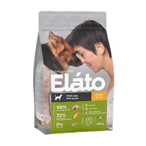 Elato 杜莎 - 天然無穀寵糧/成犬飼料/鮮雞佐鴨/小顆粒 ( 2kg )
