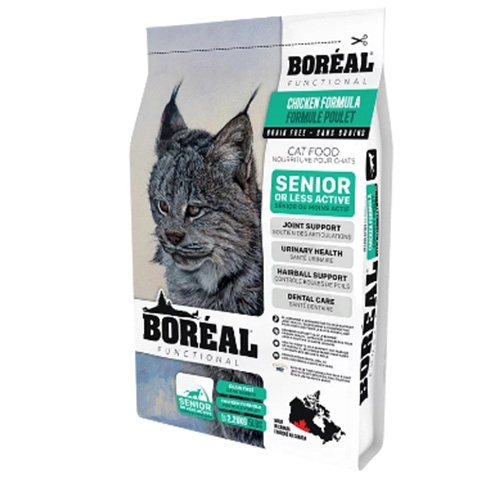 BOREAL 波瑞歐 - 無穀高齡貓飼料/雞肉 ( 5.44kg )