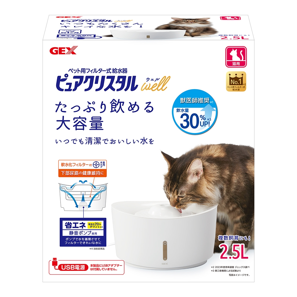 GEX 57648 - USB電線 無附變壓器插頭/愛貓視窗型進階版2.5L