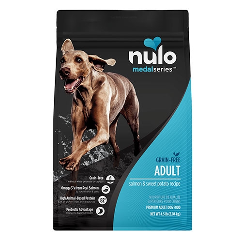 nulo 諾樂 - 無穀成犬飼料/鮭魚+地瓜 ( 11磅 )