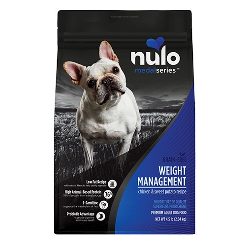 nulo 諾樂 - 無穀成犬維持體態飼料/雞肉+左旋肉鹼 ( 24磅 )