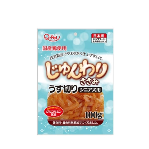 Q-Pet 巧沛 - 熟成老犬零食/雞肉薄片 ( 100g )