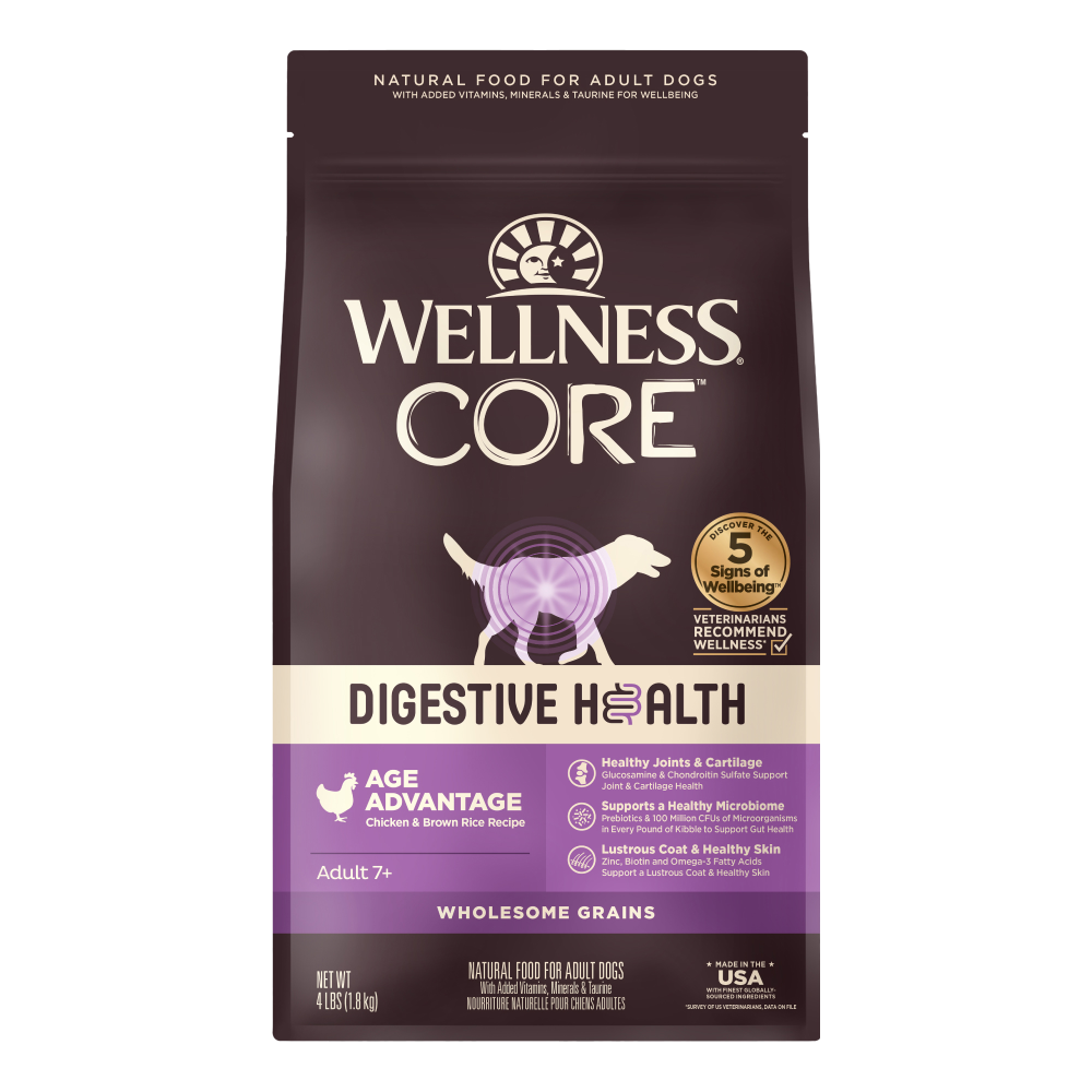 WELLNESS CORE - 腸胃保健/熟齡犬/新鮮雞肉/狗飼料 ( 4磅 )