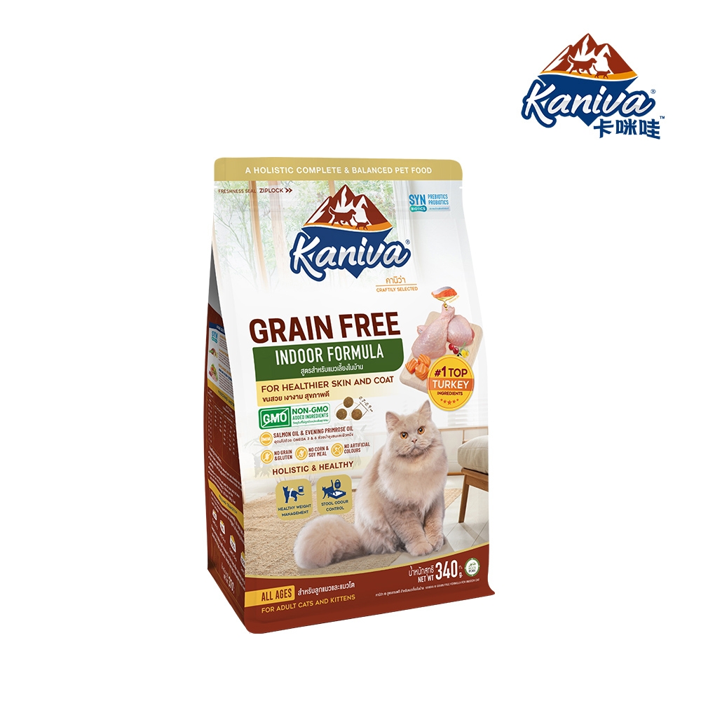 Kaniva 卡咪哇 - 無穀系列/全齡室內貓飼料 ( 2.5kg )