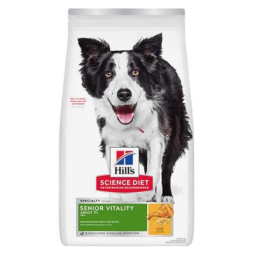 希爾思 - 成犬/七歲以上高齡活力/雞肉與米特調食譜 ( 1.58kg )