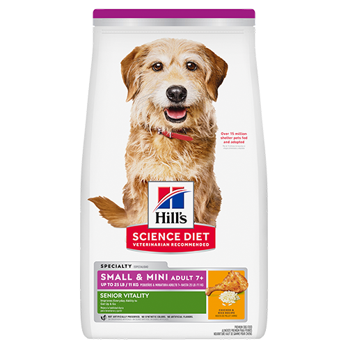 希爾思 - 高齡活力/小型及迷你成犬/七歲以上/雞肉與米特調食譜 ( 5.67kg )
