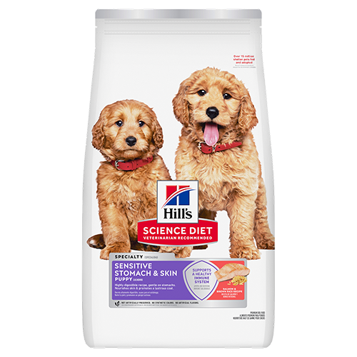 希爾思 - 幼犬腸胃與皮膚/鮭魚與糙米特調食譜 ( 1.81kg )
